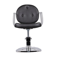 GABBIANO HAIRDRESSING CHAIR ASTI BLACK