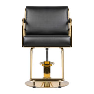 FAUTEUIL COIFFURE GABBIANO PRATO GOLD - NOIR