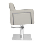 Fauteuil de coiffure Gabbiano Bergamo gris