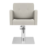 Fauteuil de coiffure Gabbiano Bergamo gris