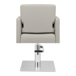 Fauteuil de coiffure Gabbiano Bergamo gris