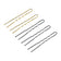 CHIGNONS POUR CHEVEUX E-56 200 PIÈCES. MÉLANGE