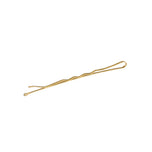 HAIRDRESSING PINS FOR HAIR E-64 50 PCS 6 CM GOLD
