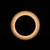 SNAKE RING LED LAMP LAMP ON A DESK BLACK