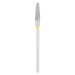 CARBON EXO PRO NAGELFREESBITJE ROND CONISCH 4.0MM GEEL