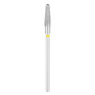 CARBON EXO PRO NAGELFREESBITJE ROND CONISCH 4.0MM GEEL