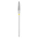 CARBON EXO PRO NAGELFREESBITJE ROND CONISCH 4.0MM GEEL