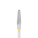 CARBON EXO PRO NAGELFREESBITJE ROND CONISCH 4.0MM GEEL