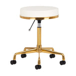 COSMETIC STOOL H4 WHITE GOLD