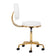 COSMETIC STOOL H5 WHITE GOLD