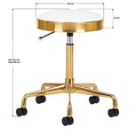 COSMETIC STOOL H7 GOLDEN WHITE