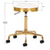 COSMETIC STOOL H7 GOLDEN WHITE