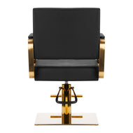 FAUTEUIL DE COIFFURE GABBIANO AVILA NOIR OR