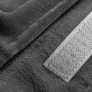 KOSMETIK-VELOURSBAND GRAU