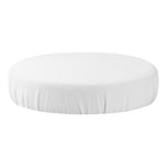 WHITE VELOUR STOCK COVER