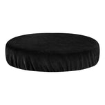 SCHWARZE VELOUR-HÜLLENHAUBE