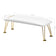 MANICURE STAND 6M GOLDEN WHITE