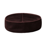 BANDEAU COSMÉTIQUE VELOURS MARRON