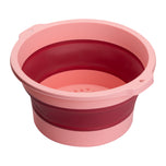 PEDICURE BOWL FOLDABLE PINK