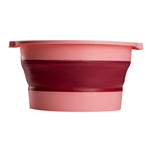PEDICURE BOWL FOLDABLE PINK