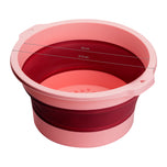 PEDICURE BOWL FOLDABLE PINK