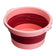 PEDICURE BOWL FOLDABLE PINK