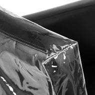 Foliehoes voor rugleuning van kappersstoel