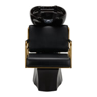 GABBIANO HAIR WASH UNIT PRATO GOLD - BLACK