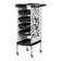 GABBIANO HAIRDRESSER TROLLEY X11-9 WHITE GRAPHICS