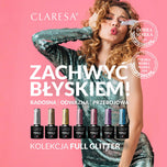 CLARESA Hybrid nail polish FULL GLITTER 7 -5g