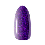 CLARESA Hybrid polish Galaxy Purple 5g