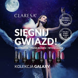 CLARESA Hybrid polish Galaxy Purple 5g