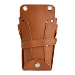 HOLSTER BELT FOR HAIR SCISSORS T14 BROWN