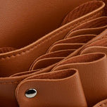 HOLSTER BELT FOR HAIR SCISSORS T14 BROWN