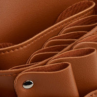 HOLSTER BELT FOR HAIR SCISSORS T14 BROWN