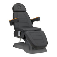 Electric cosmetic chair SILLON Lux 273b 3 motors gray with gray base