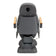 Electric cosmetic chair SILLON Lux 273b 3 motors gray with gray base