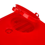 5 L RED MEDICAL WASTE CONTAINER