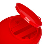 MEDICAL WASTE CONTAINER 2 L RED