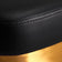 Gabbiano hairdressing chair Granda gold black