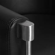 Gabbiano hairdressing chair Burgos black
