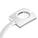 Giovanni vapozon with magnifier lamp D-21 white
