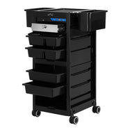 Aide coiffeur Gabbiano avec stérilisateur UV 68UV noir
