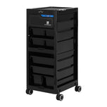 Aide coiffeur Gabbiano avec stérilisateur UV 68UV noir
