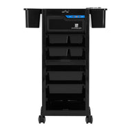 Aide coiffeur Gabbiano avec stérilisateur UV 68UV noir