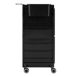 Aide coiffeur Gabbiano avec stérilisateur UV 68UV noir