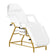 Cosmetic chair 557G with cuvettes white