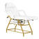 Cosmetic chair 557G with cuvettes white