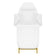 Cosmetic chair 557G with cuvettes white