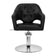 Hairdressing chair Gabbiano Parma Black